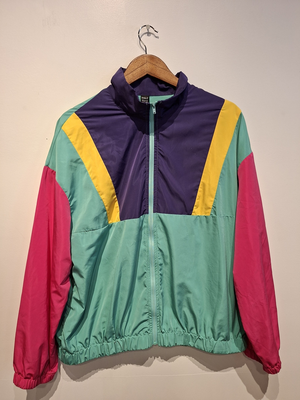 SHEIN Vintage Jacket Lightweight Windbreaker